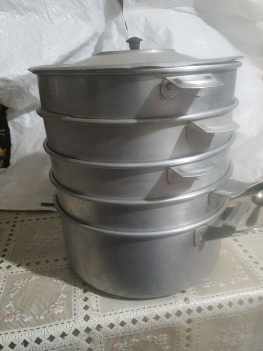 Алюминиевая мантышница..   Манты Казан бурунгы