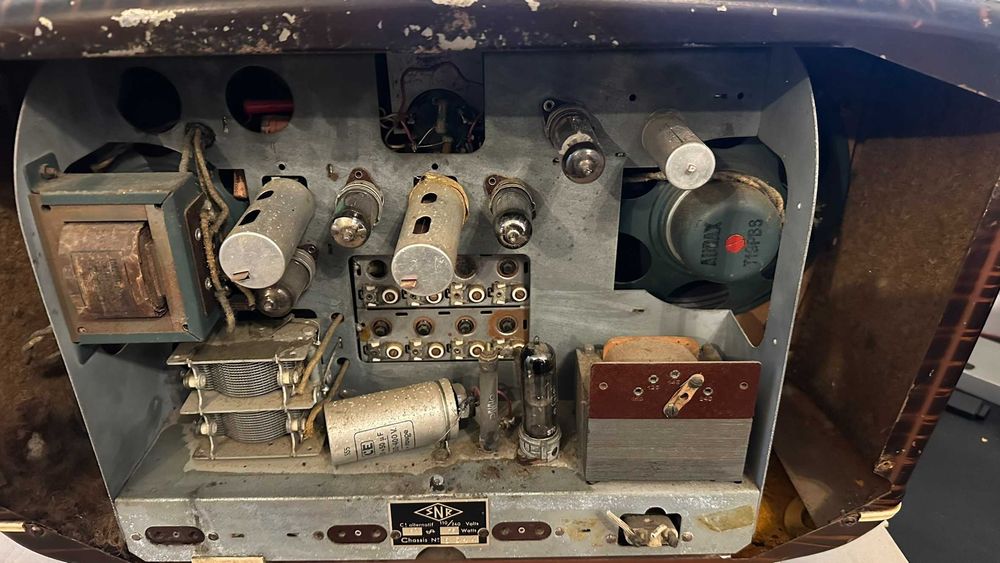 SNR Excelsior 52 radio 1951/1952 retro art deco vintage