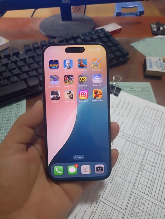 Iphon 16 pro sotiladi xolati idiyal