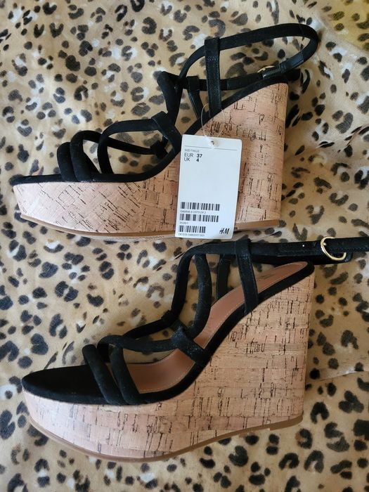 H&M сандали платформа 37