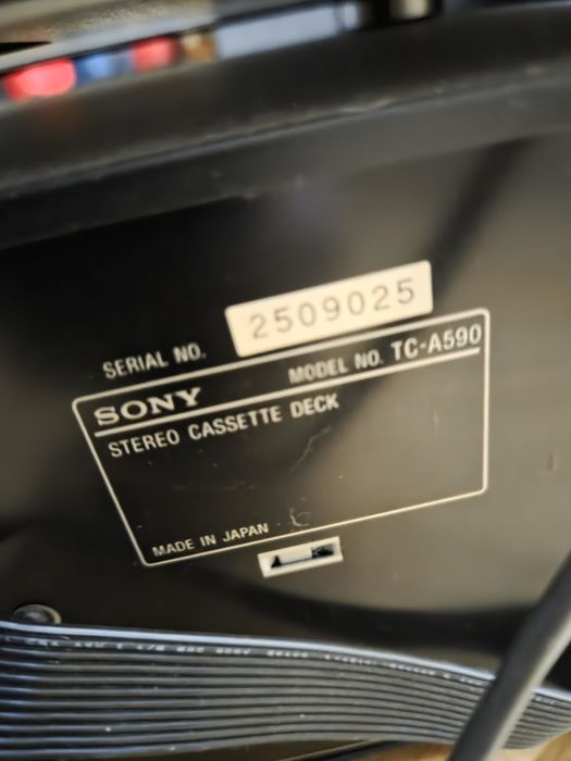 Sony LBT-A590 — модулна Hi-Fi система от началото/средата на 90-те, Made in Japan.