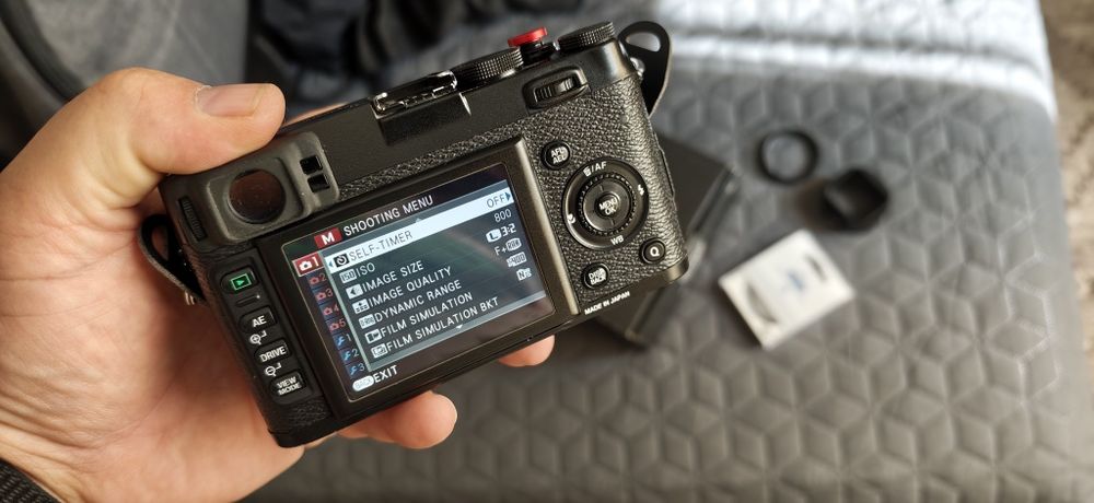 Aparat foto Fujifilm X100S negru