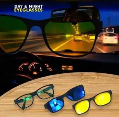 Очила за шофиране 3в1 с магнитна рамка и сменяеми лещи Magic Vision