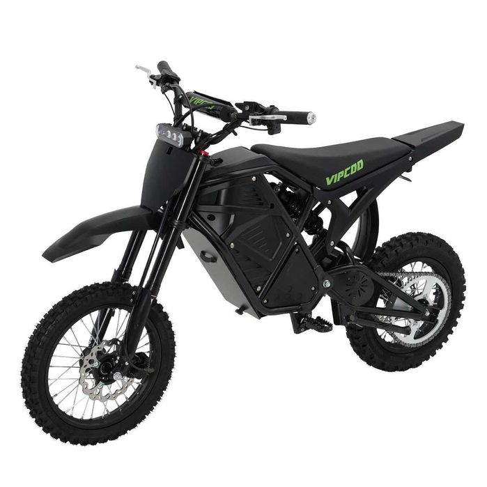 VIPCOO H3 Electric Dirt Bike 3500W – НОВ | До 63 км/ч | 48V 23Ah