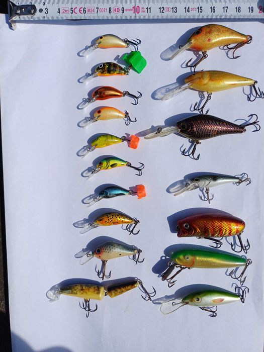 Воблери за кефал (клен) / щука