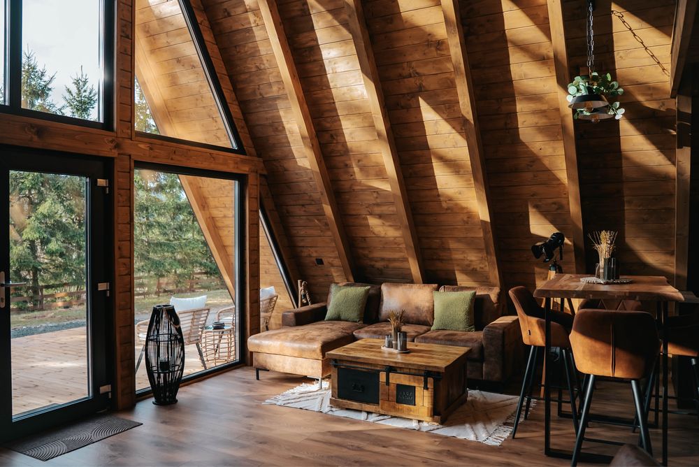 Cabana A frame de inchiriat