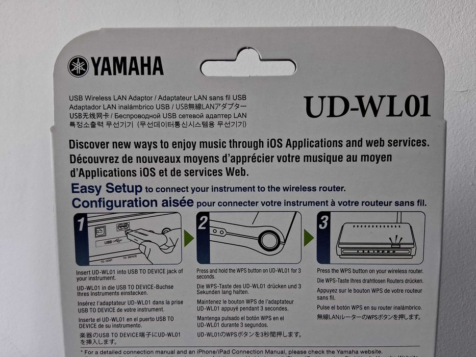 Yamaha wireless midi adaptorMD-BT01/UD-BT01/usb wireless lan UD-WL01