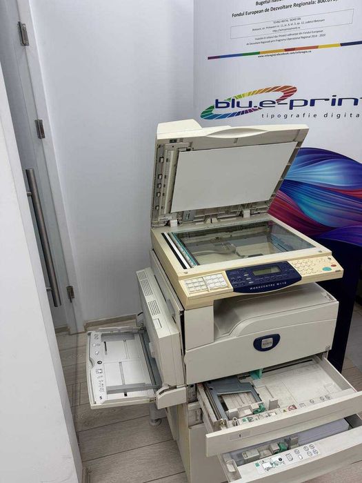 Copiator+scaner monocrom Xerox M118+4 x cartuse+1 fuser kit