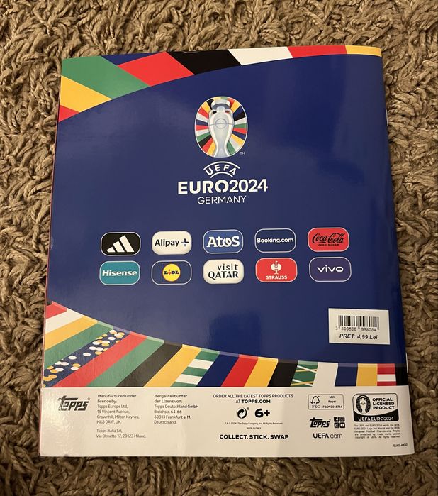 Album euro 2024 in stare foarte bună