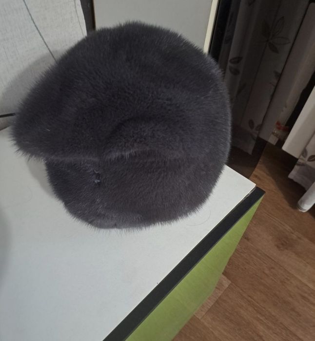 Норковая шапка б/у