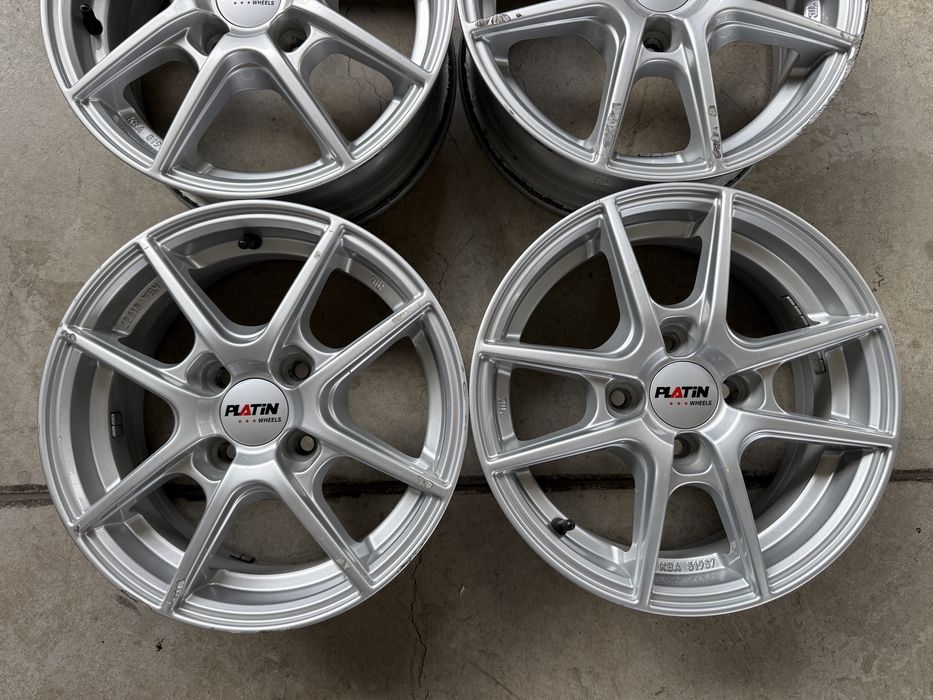4бр. 14” Джанти “PLATIN” 4х100 за -NISSAN/VW/AUDI/SEAT/SKODA/TOYOTA/HYUNDAI/KIA/други- 5.5Jx14H2, ET35