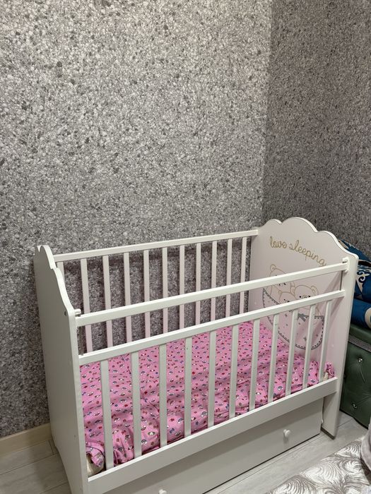 Детский кровать, манеж. Новый почти.