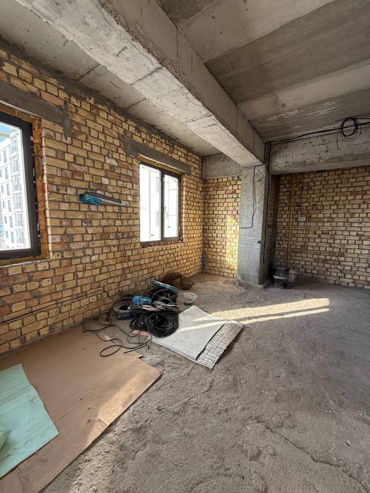 Новостройка Nukus Avenue 2х комнатная 4 окна 60.06м² вид во двор 6этаж