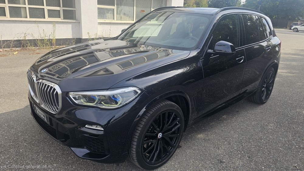 BMW X5 G05 2020+MHEV+HUD+Side, line, collision assist+Trapa+HK+ACC+Pack M+Direcție integral activă+Confort access+Display key+LASER+Alarmă+22"/20"