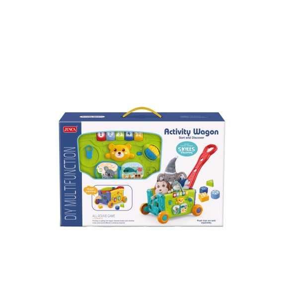 Занимателна количка със звук и светлина DARENLAND