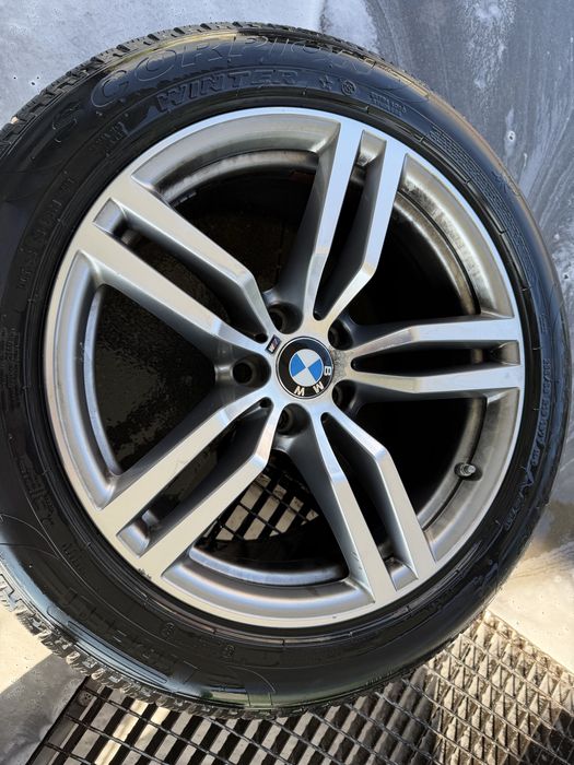 Jante BMW R19 5x120 in stare foarte buna cu anvelope iarna