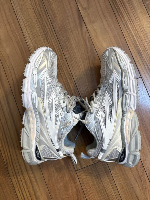 off white brb silver