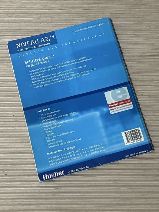 Carte de exerciții - Limba Germană A2.1