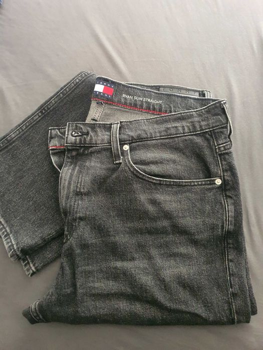 Pantaloni blugi Slim Straight Tommy 36/32 bărbați