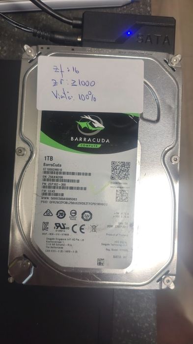 HDD Seagate BarraCuda de 1 TB (model ST1000DM010)