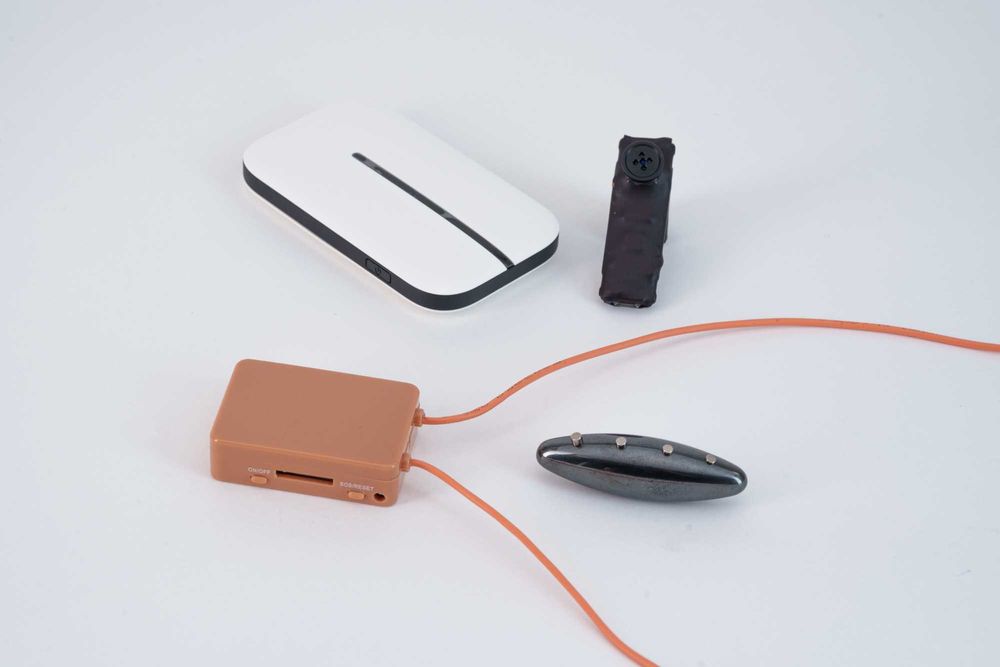 Casca Casti de Copiat Sistem Copiat Camera Nasture Live FARA Telefon