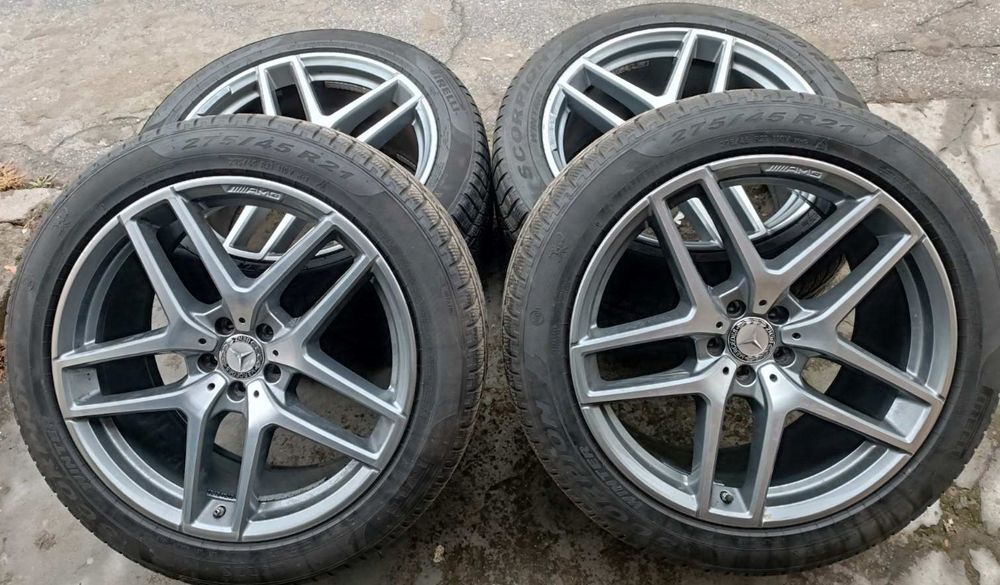Оригинални джанти спорт пакет с гуми зимни 21 цола за Mercedes GLE AMG