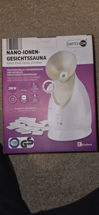 Sauna faciala cu nano ioni