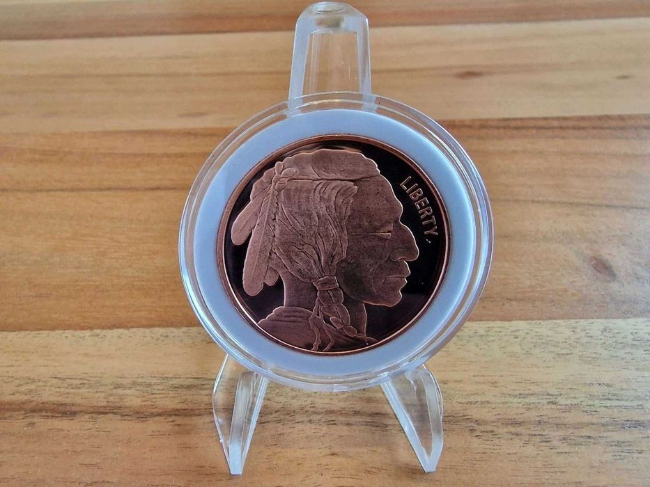 1 oz медна монета 999