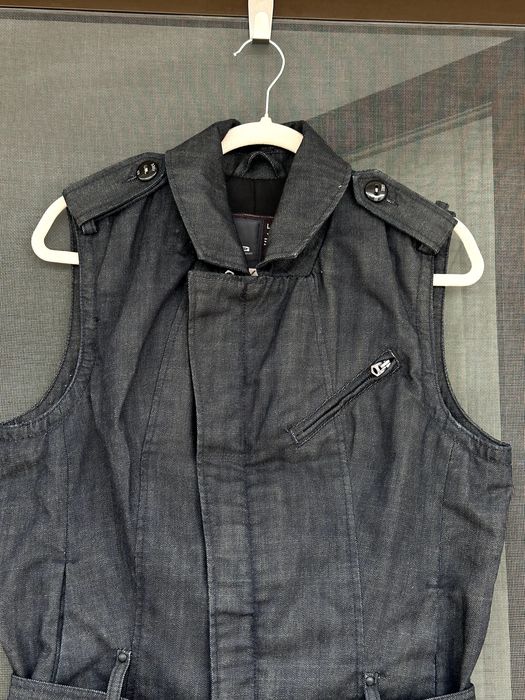 Дамски дънков елек G-Star Raw (Short Motor)- размер L, Отлично състояние