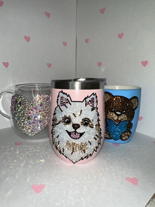 Чаша с кристали