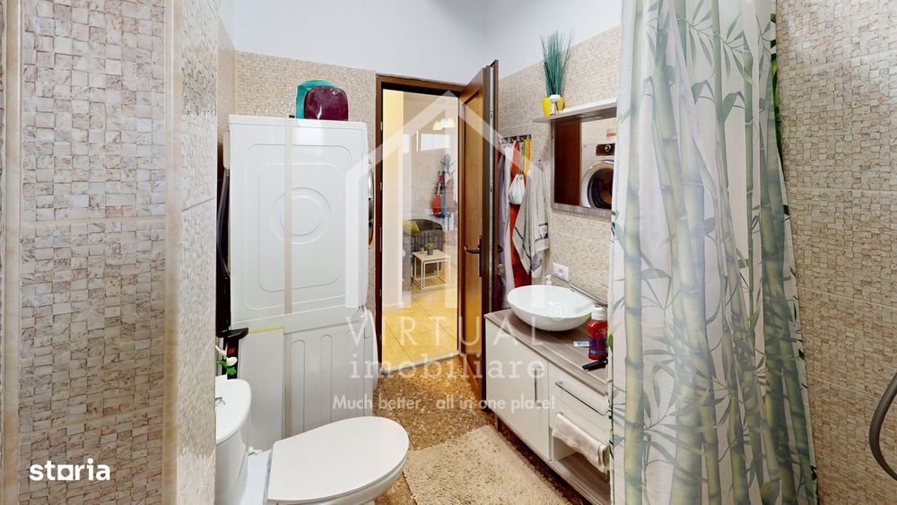 Apartament cu 3 camere, 51mp utili, curte 85mp, loc de parcare