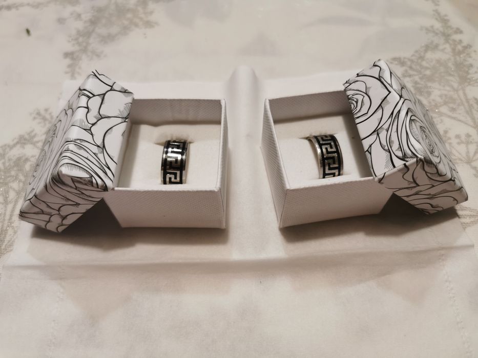 Inele de argint 2 bucăți