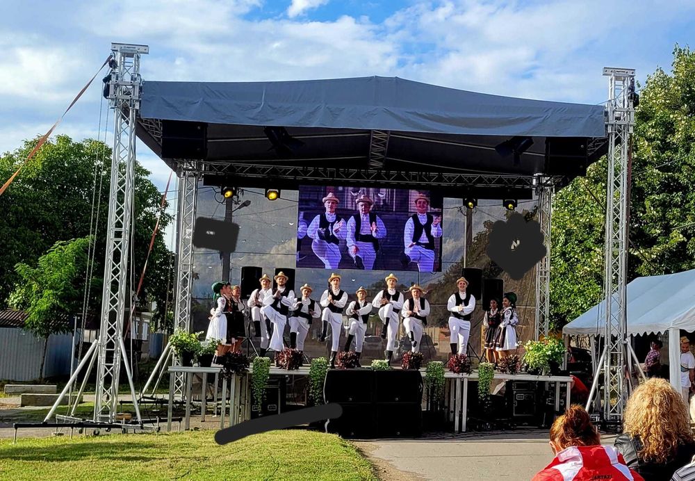 Acoperis Scena mobila evenimente 8x6m Alustage GlobalTruss Milos