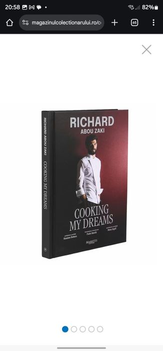 Cooking My Dreams - Richard Abou Zaki - Editie Premium Bilingva (RO-IT