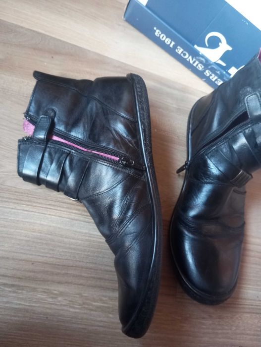 Ghete Kickers 38 piele interior și exterior copii