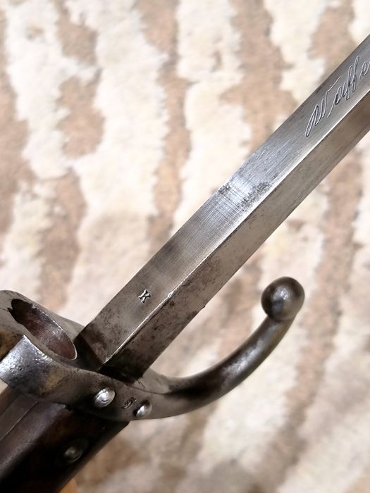 Френски щик нож байонет ГРА GRASS M1874 Waffenfabrik Steyr