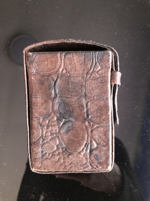 Кожен калъф за цигари или карти