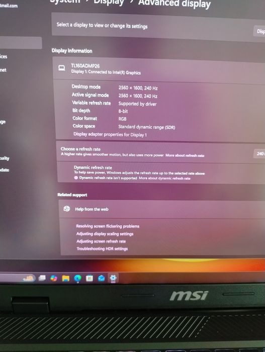 Msi Crosshair 16 hx ai D2XWGKG