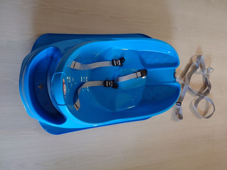 Бебешка шейна синя