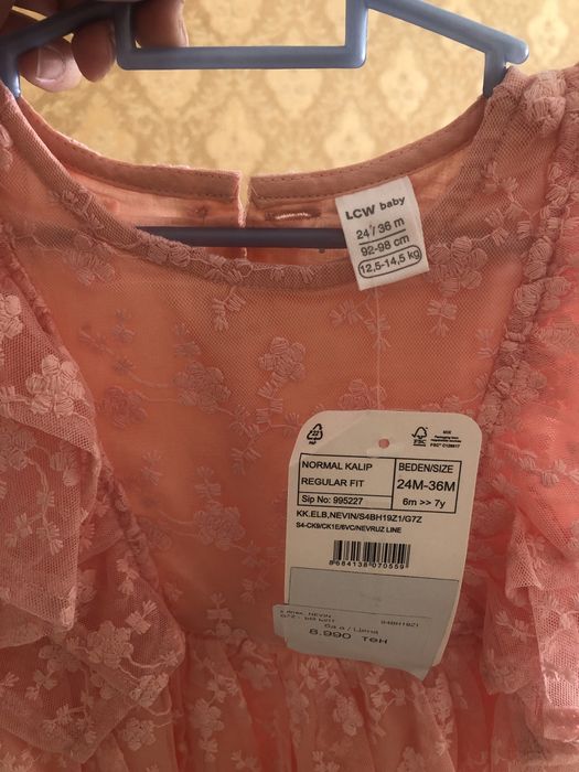 Детское платья .