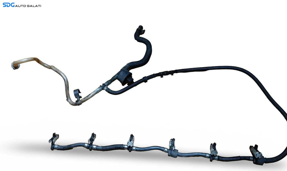 Rampa Retur Injectoare BMW Seria 5 E60 3.0 Diesel 2004 - 2010 Cod 7799869 13537799869-02 [M9807]