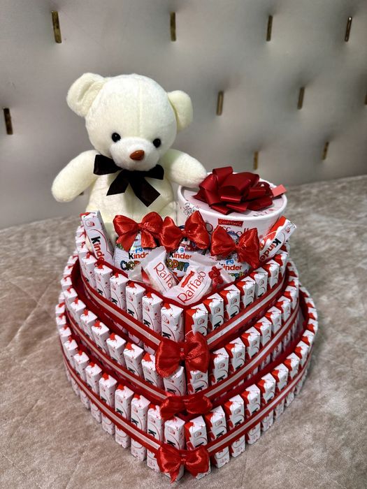 Киндер бокс | Киндер Алматы | Подарок девушке | Сладкий бокс