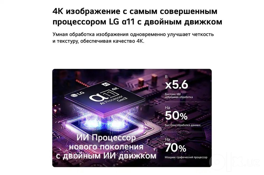 Телевизор LG OLED55G6RLA 55" (2026) Индонезия 2 goda garantiya