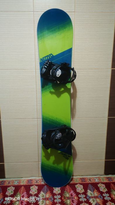 Placa snowboard 155 - 156 Wide Nitro Stance-Legaturi boots