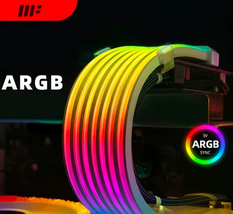 ARGB лед лента 2x подсветка для плата