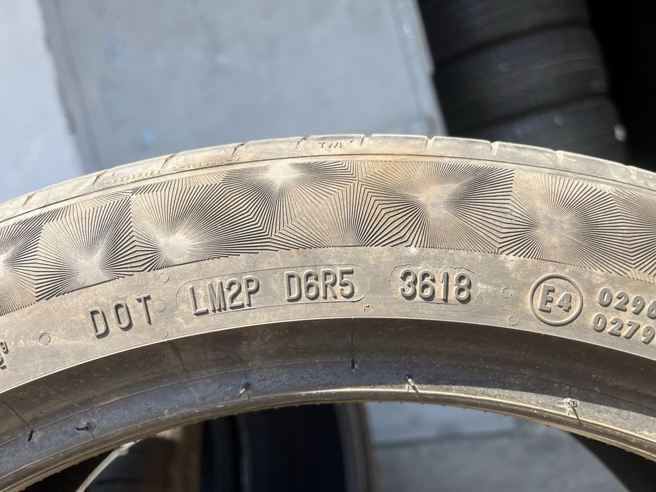 4 бр. летни гуми 245/40/18 Continental DOT 3618 4-5 mm