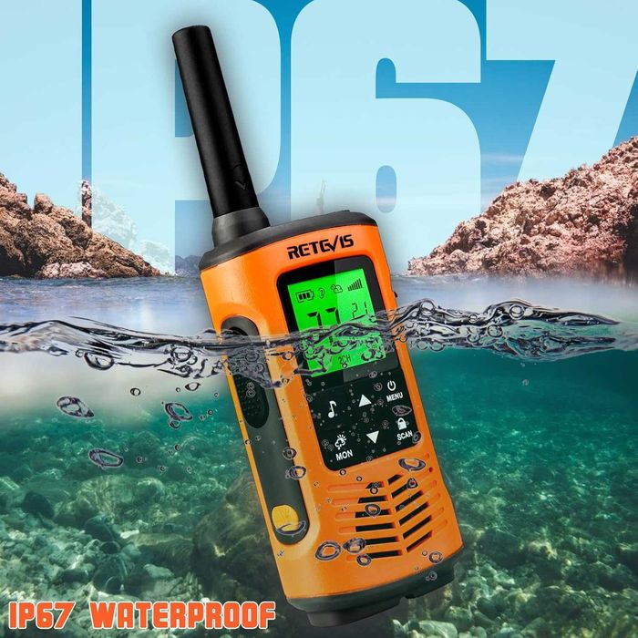 Retevis RT45P Водоустойчиви уоки-токита IP67