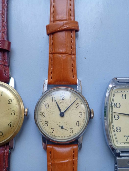 Часовници (мъжки) механични- Poljot, wastok, raketa, зим и др