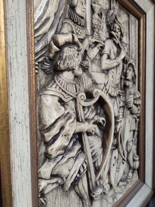 Tablou sculptat din ceară