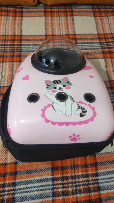 Раница за котки тип "космонавт"